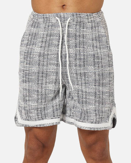 XXIII Textured Ball Shorts Navy/Cream