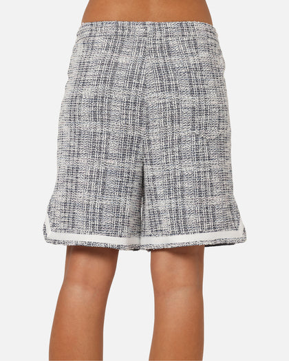 XXIII Textured Ball Shorts Navy/Cream