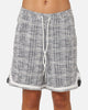XXIII Textured Ball Shorts Navy/Cream