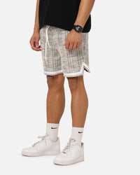 XXIII Textured Ball Shorts Brown/Cream