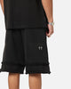 Saint Morta Gothic Layered Sweat Shorts Black
