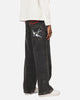 Ed Hardy Wide Leg Jeans Black