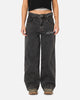 Ed Hardy Wide Leg Jeans Black