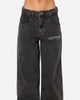 Ed Hardy Wide Leg Jeans Black