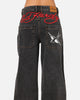 Ed Hardy Wide Leg Jeans Black
