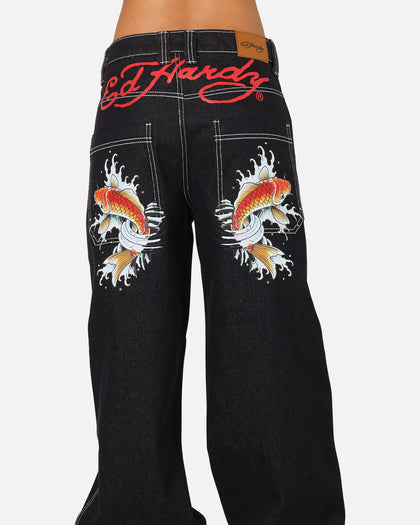 Ed Hardy Koi Jeans Indigo
