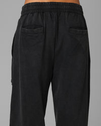 Loiter Destruction Sweatpants Black