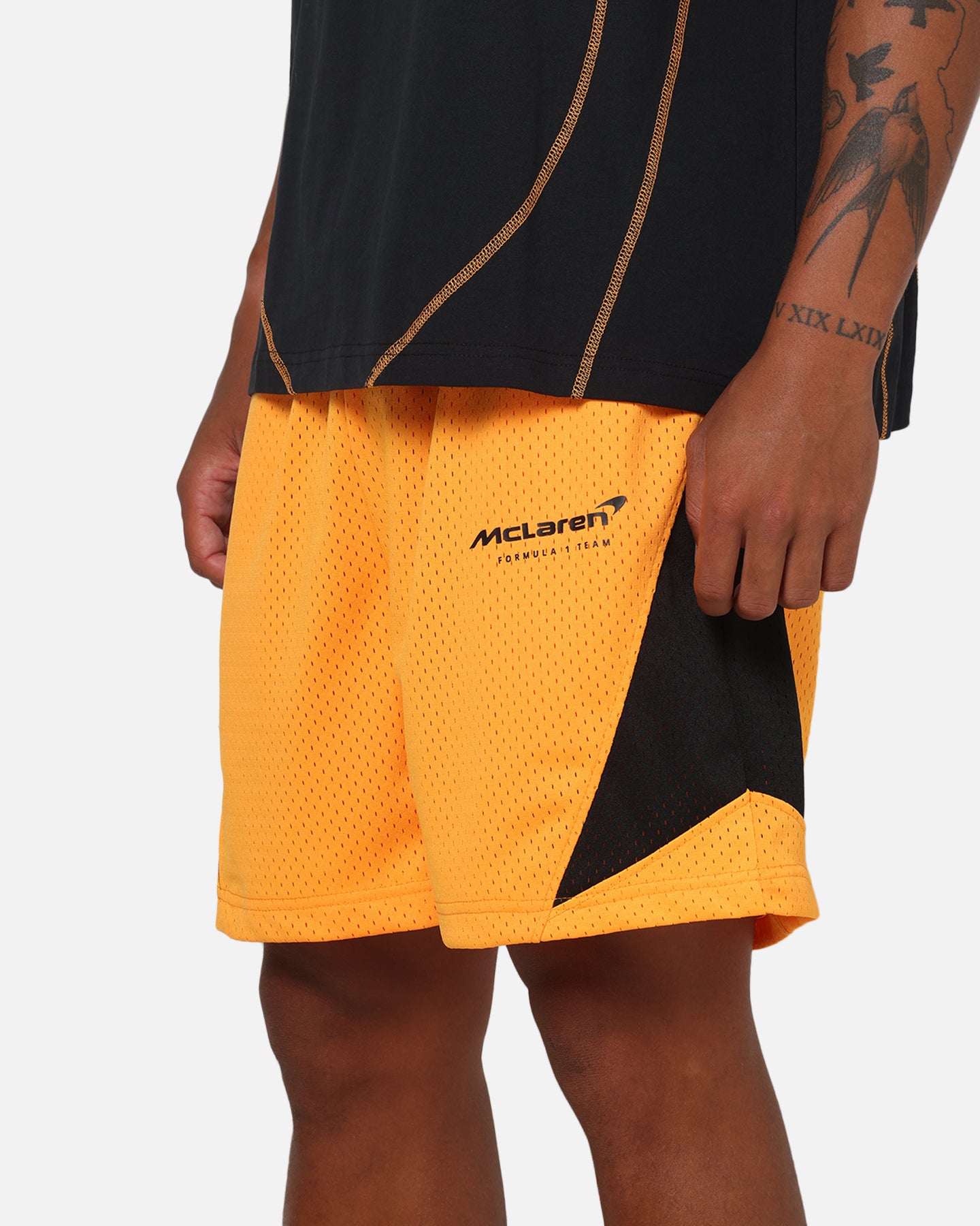 Mitchell & Ness X Mclaren Shorts Papaya | Culture Kings US