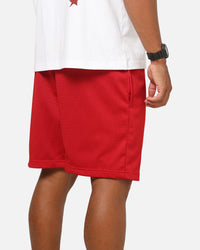 Mitchell & Ness Kansas City Chiefs Arch Script Shorts Red