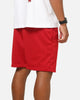 Mitchell & Ness Kansas City Chiefs Arch Script Shorts Red
