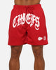 Mitchell & Ness Kansas City Chiefs Arch Script Shorts Red