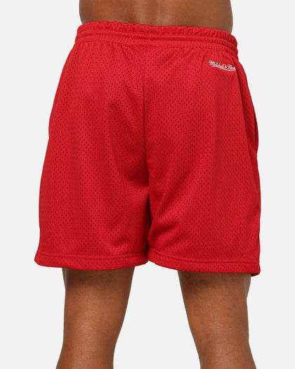 Mitchell & Ness Kansas City Chiefs Arch Script Shorts Red