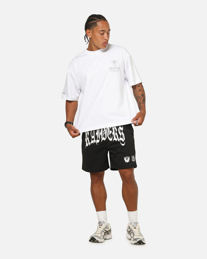Mitchell & Ness Las Vegas Raiders Arch Script Shorts Black/White