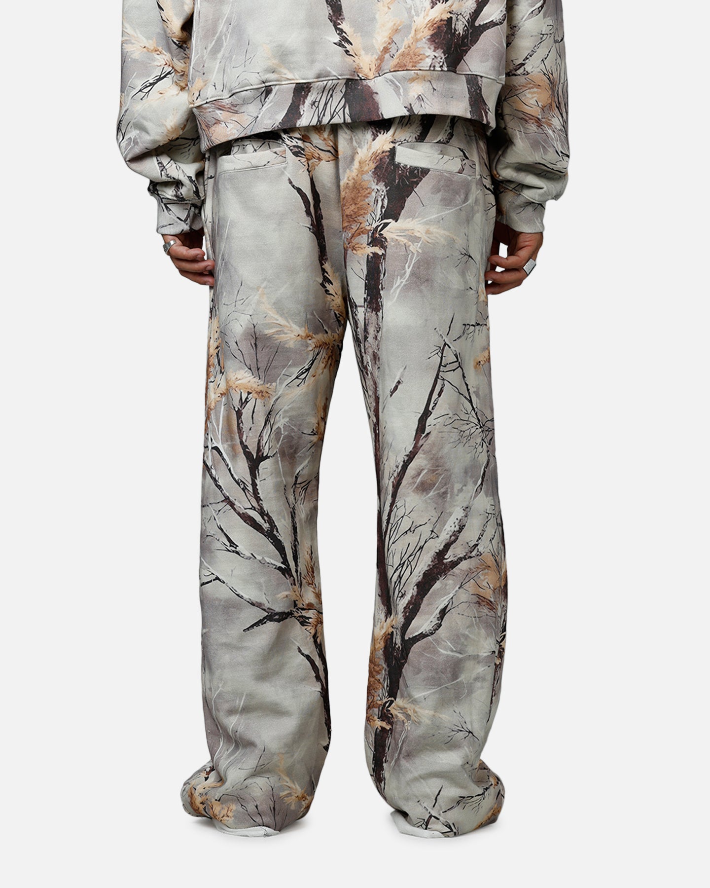 MNML Yoked Backed Sweatpants Snow Camo | Culture Kings US