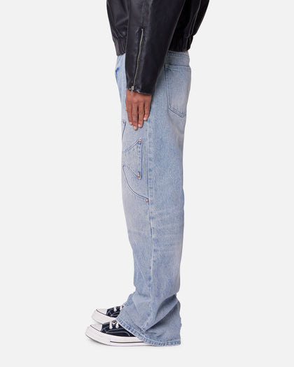 MNML Bootcut Iron Cross Jeans Blue