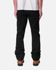 MNML Bootcut Raw Jeans Rinsed Black