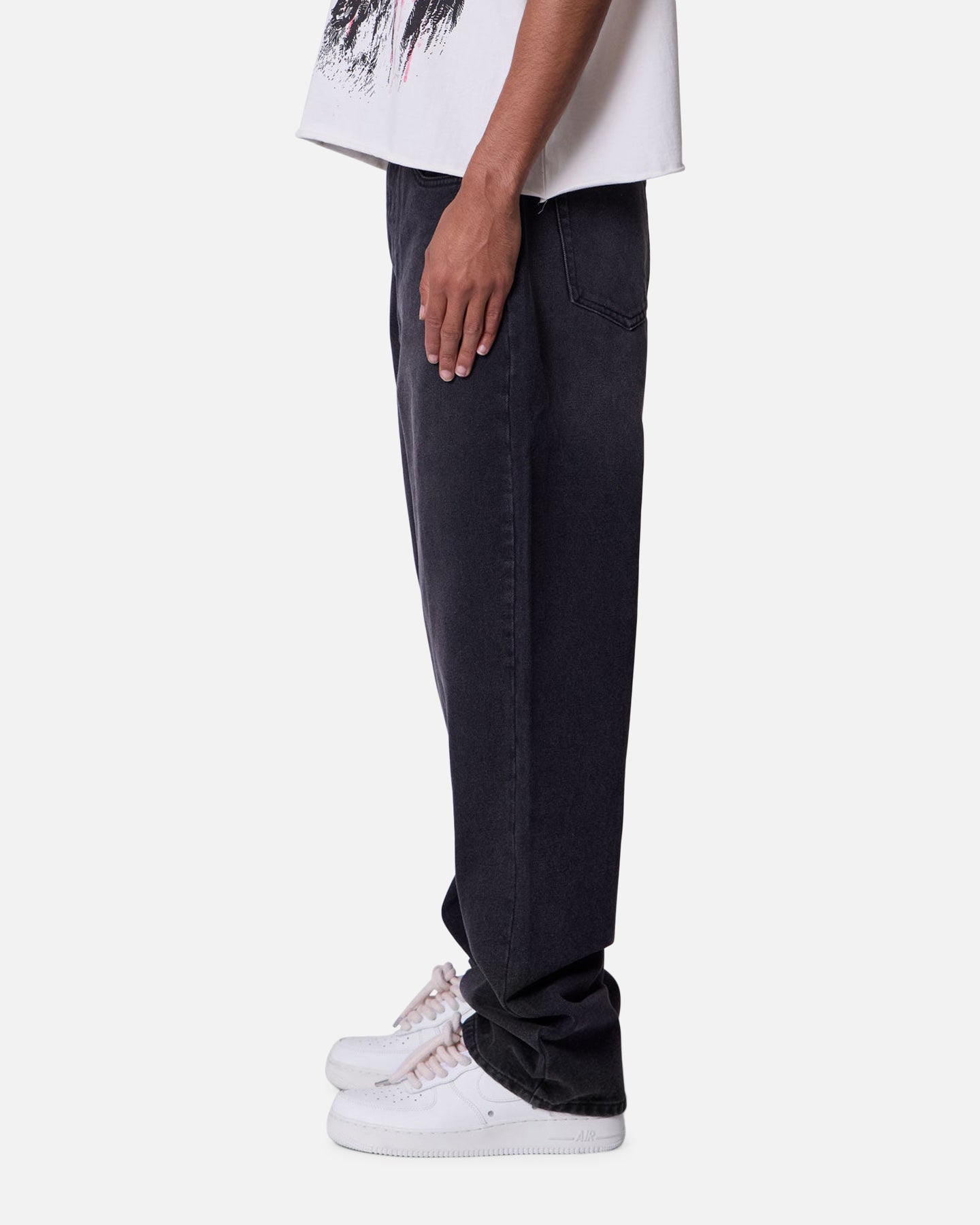 MNML Ultra Baggy Jeans Vintage Black | Culture Kings US