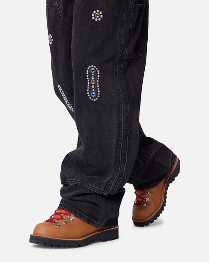 MNML Ultra Baggy Western Jewel Jeans Washed Black