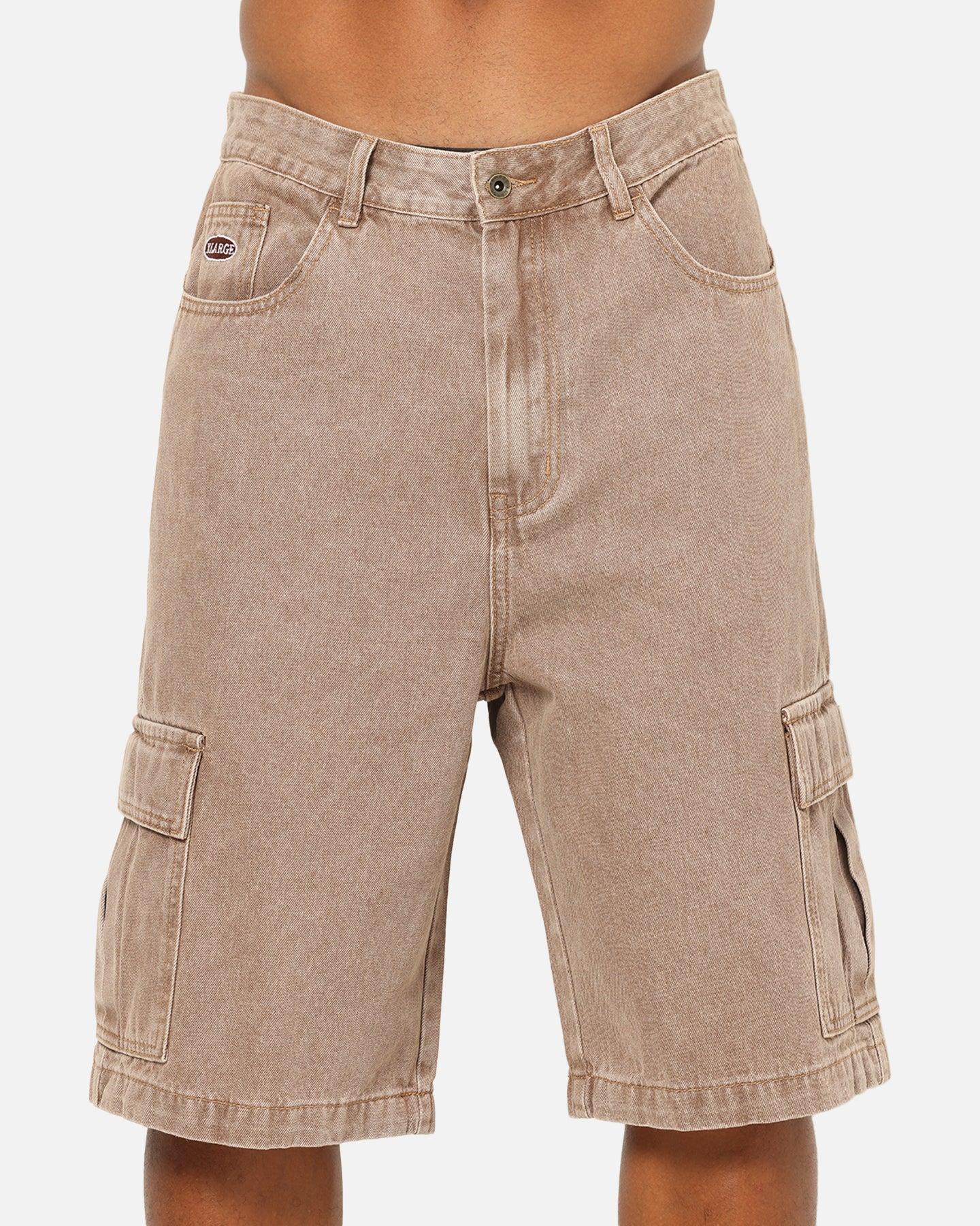 X-Large Baggy Cargo Denim 91 Shorts Smoke | Culture Kings US