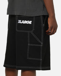 X-Large Italic Work Cargo Shorts Black