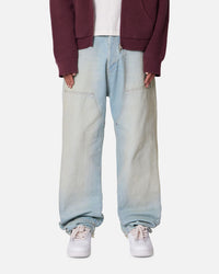 MNML Ultra Baggy Western Jeans Washed Blue