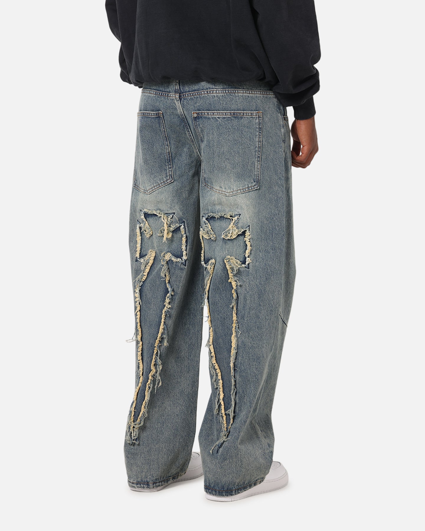 Saint Morta Amplus Crossfire Jeans Dirty Denim | Culture Kings US