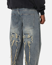 Saint Morta Amplus Crossfire Jeans Dirty Denim