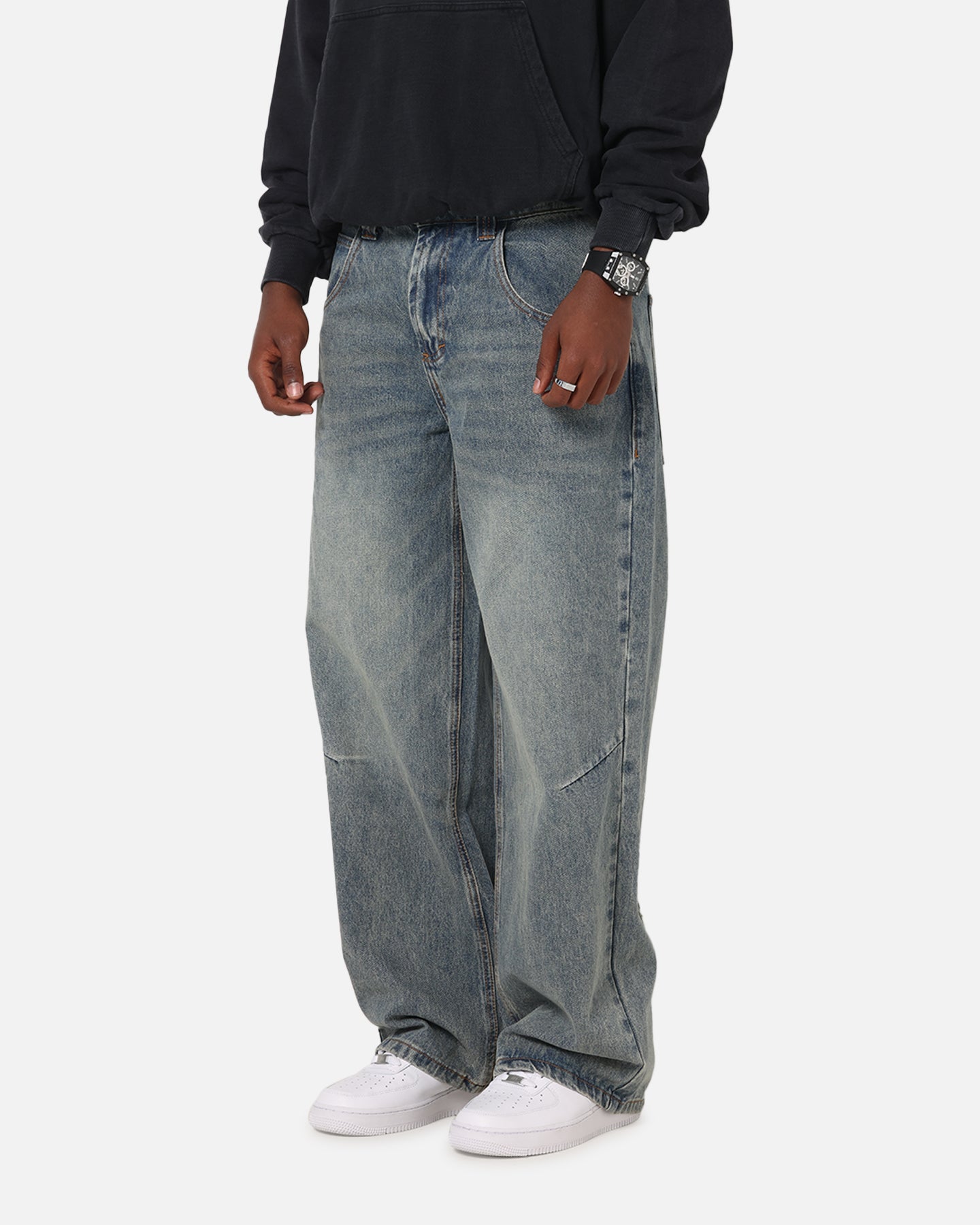 Saint Morta Amplus Crossfire Jeans Dirty Denim | Culture Kings US