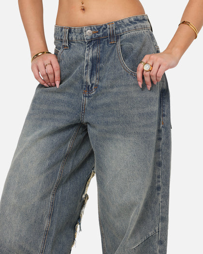 Saint Morta Amplus Crossfire Jeans Dirty Denim