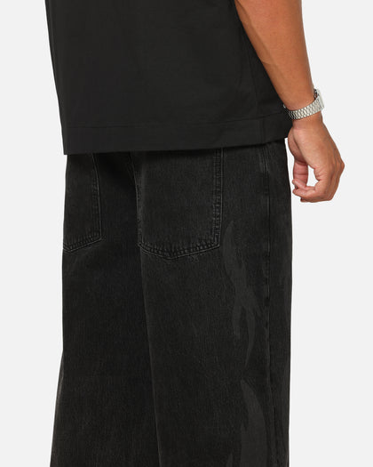 Saint Morta Amplus Infernal Rinse Jeans Black