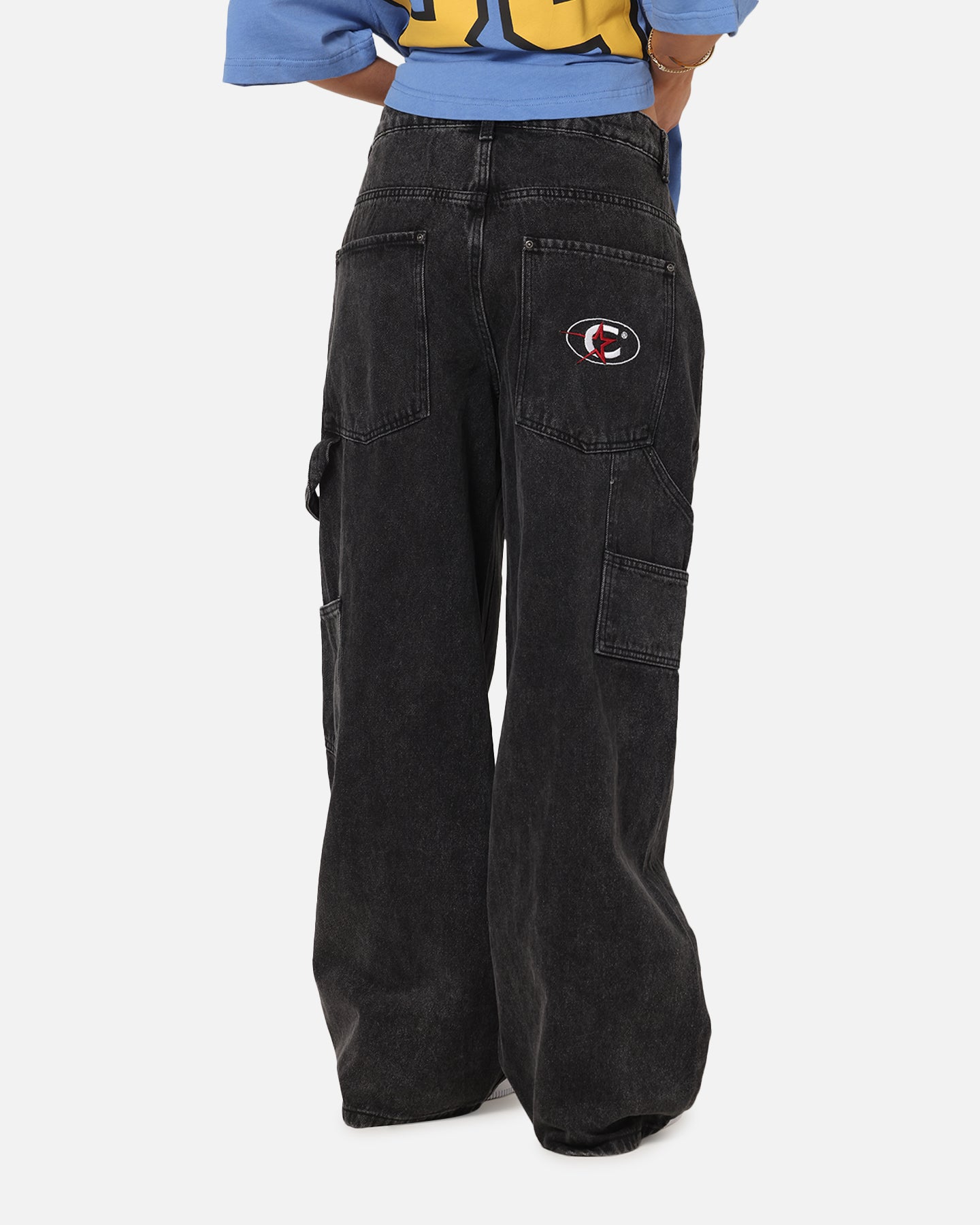 Carre Baggy Carpenter Jeans Black | Culture Kings US