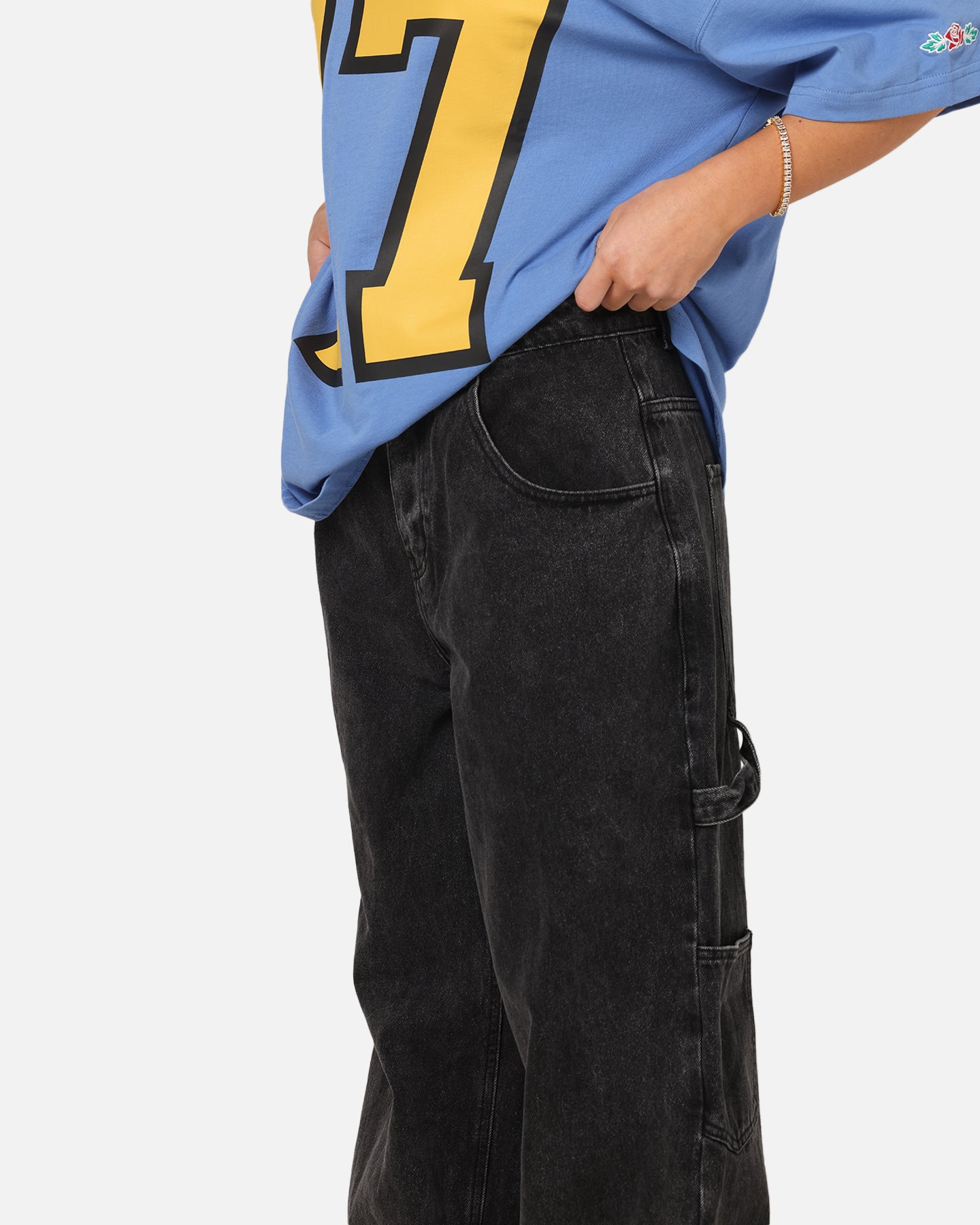 Carre Baggy Carpenter Jeans Black | Culture Kings US