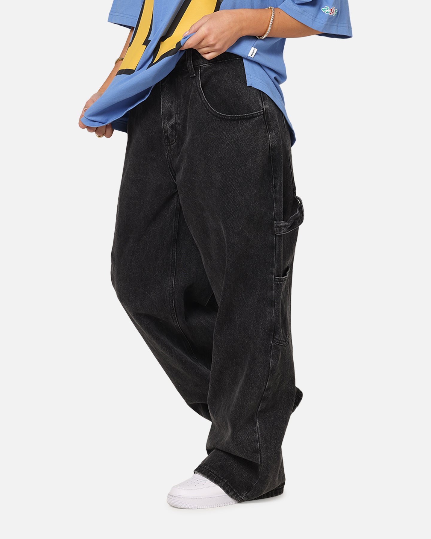 Carre Baggy Carpenter Jeans Black | Culture Kings US