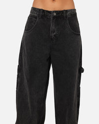 Carre Baggy Carpenter Jeans Black