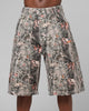 Loiter Biker Jorts Real Tree Camo
