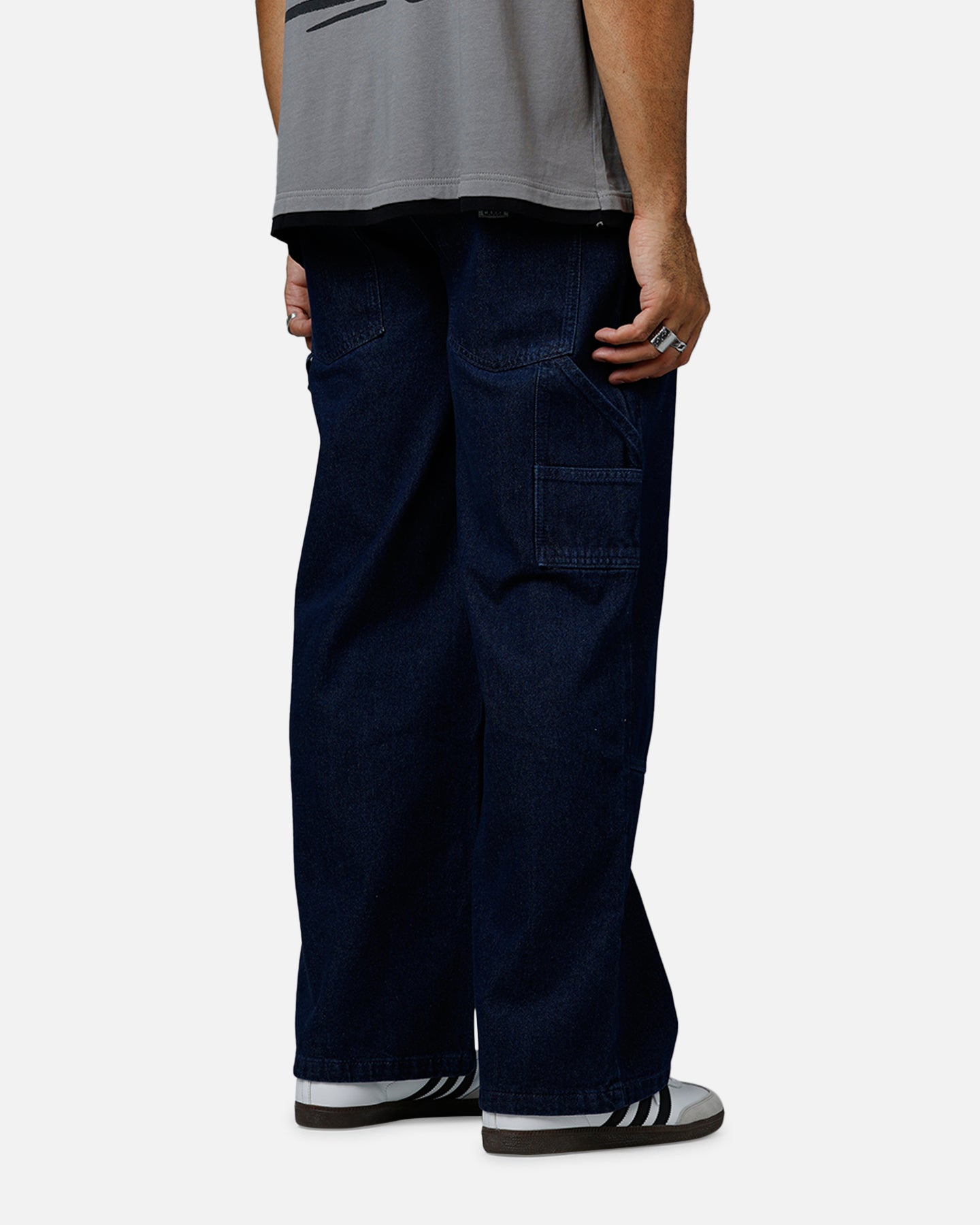 Carre Baggy Work Jeans Dark Washed Indigo | Culture Kings US