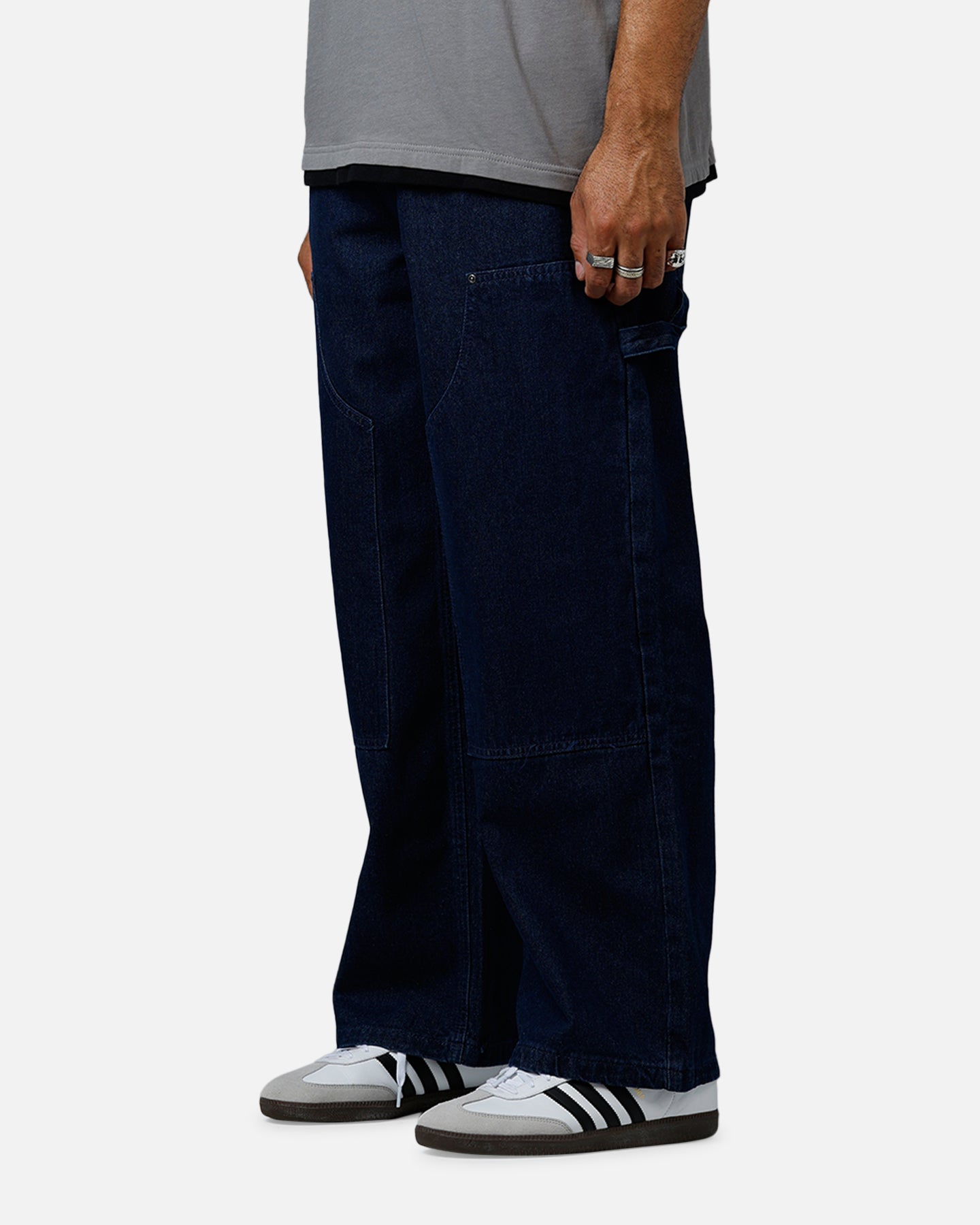 Carre Baggy Work Jeans Dark Washed Indigo | Culture Kings US