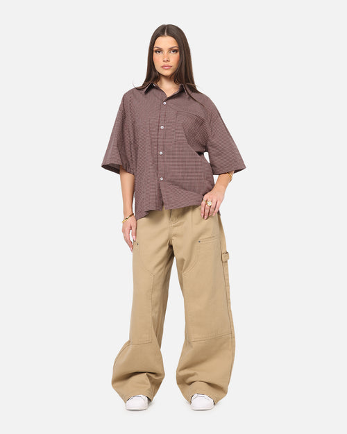 Carre Baggy Work Jeans Stone