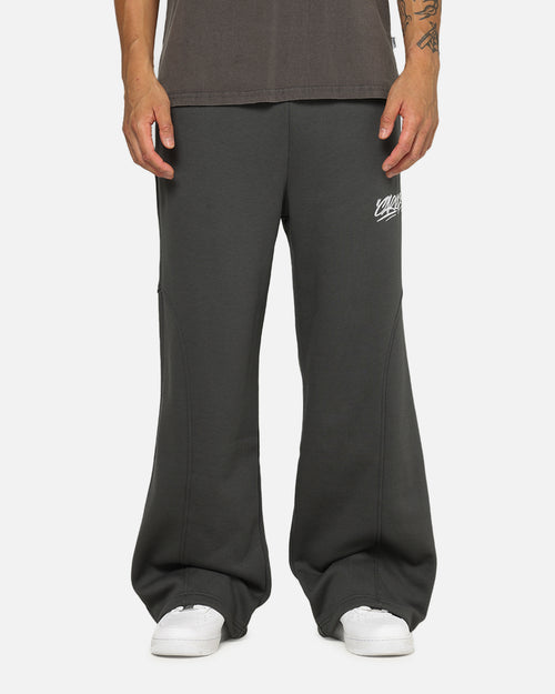 Carre Off Grid Panelled Trackpants Dark Grey