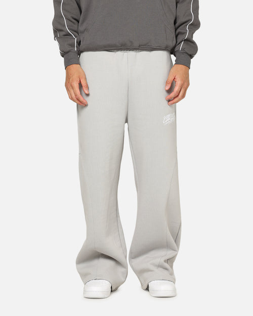 Carre Off Grid Panelled Trackpants Light Grey