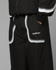 Loiter Spray Day Trackpants Black