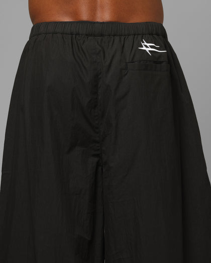 Loiter Spray Day Trackpants Black