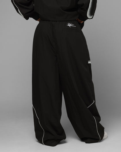 Loiter Spray Day Trackpants Black