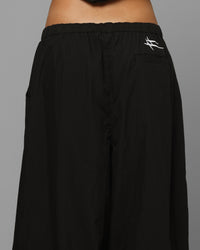 Loiter Spray Day Trackpants Black
