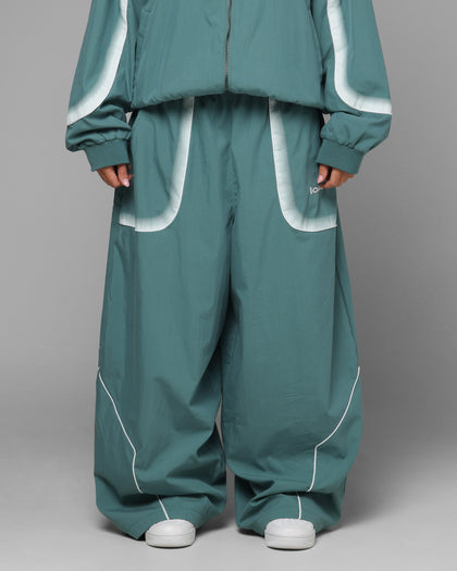 Loiter Spray Day Trackpants Teal