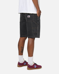X-Large Carpenter Bull Denim 91 Shorts Washed Black