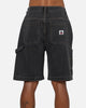 X-Large Carpenter Bull Denim 91 Shorts Washed Black