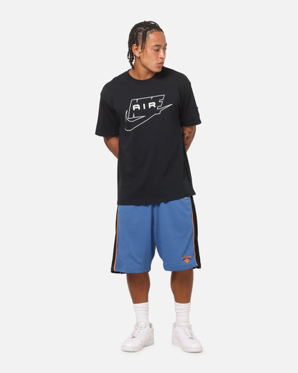 Mitchell & Ness New York Knicks Panel Shorts Blue Slate/Black