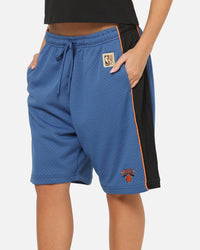 Mitchell & Ness New York Knicks Panel Shorts Blue Slate/Black