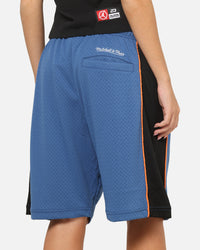 Mitchell & Ness New York Knicks Panel Shorts Blue Slate/Black